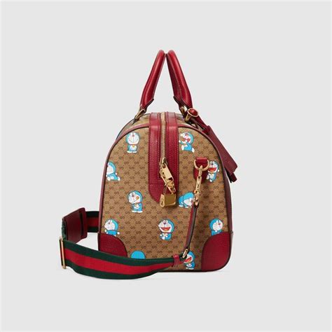 gucci duffle bag transparent cartoon|Gucci doraemon x.